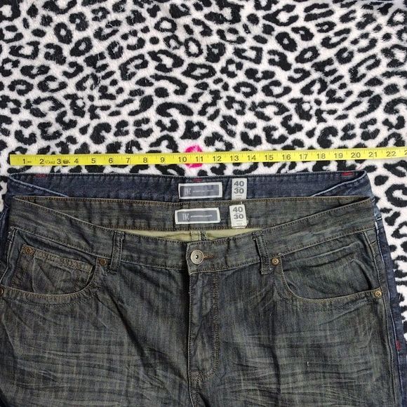 I.N.C International Concepts Copenhagen Modern Boot Cotton Jeans 2 PAIR Bundle - Picture 10 of 16